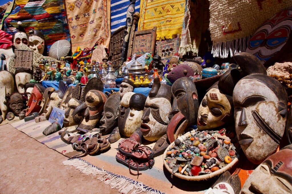 Historic streets of Aït Ben Haddou featured in international films