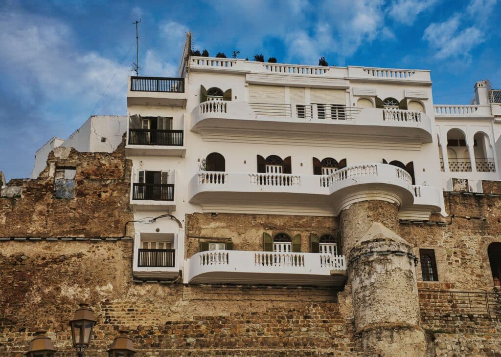 Tangier Kasbah historic streets Morocco
